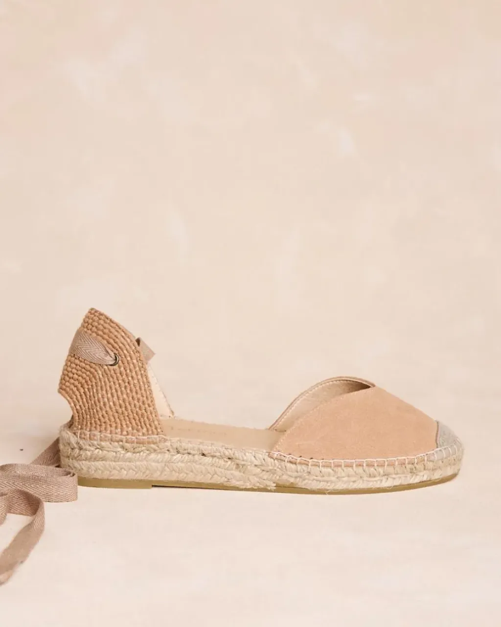 Polin et moi Alpargatas*Alpargata Cinta Soléne BEIGE