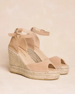 Polin et moi Alpargatas*Alpargata Cuña Victoire BEIGE