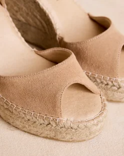 Polin et moi Alpargatas*Alpargata Cuña Victoire BEIGE