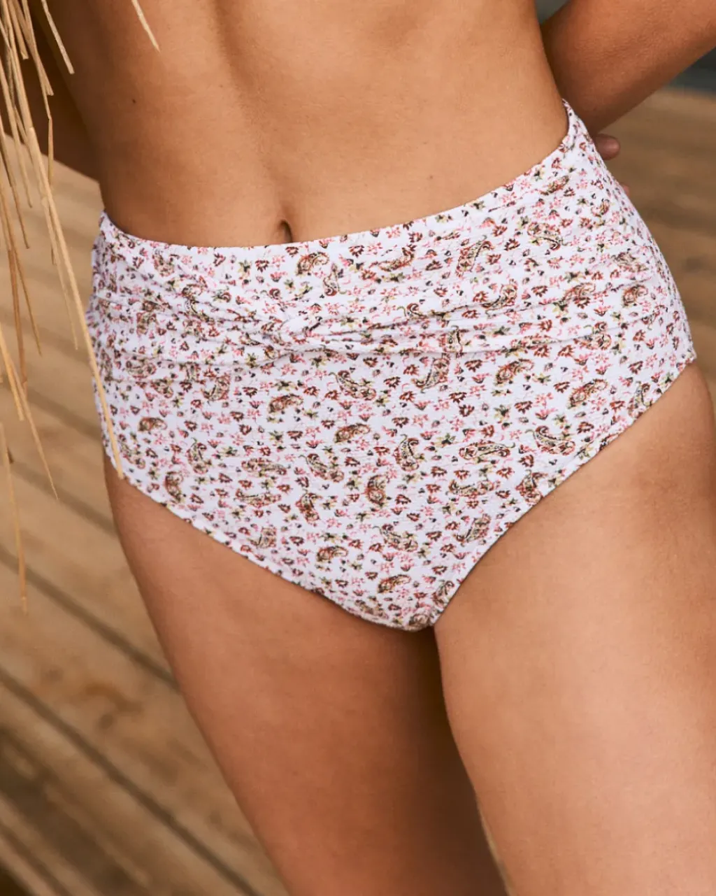 Polin et moi Baño*Bikini Braguita Teguisa Blanco/Rosa