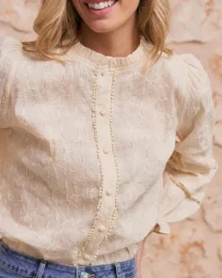 Polin et moi Maternidad|Blusas Y Camisas*Blusa Bordada Dafne Crudo