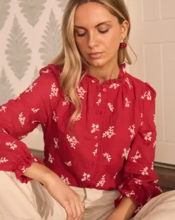 Polin et moi Maternidad|Blusas Y Camisas*Blusa Tania cereza