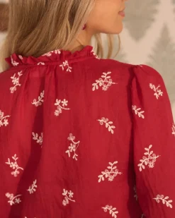 Polin et moi Maternidad|Blusas Y Camisas*Blusa Tania cereza