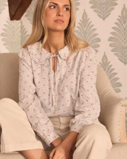 Polin et moi Blusas Y Camisas*Blusa Cuello Juliette blanco