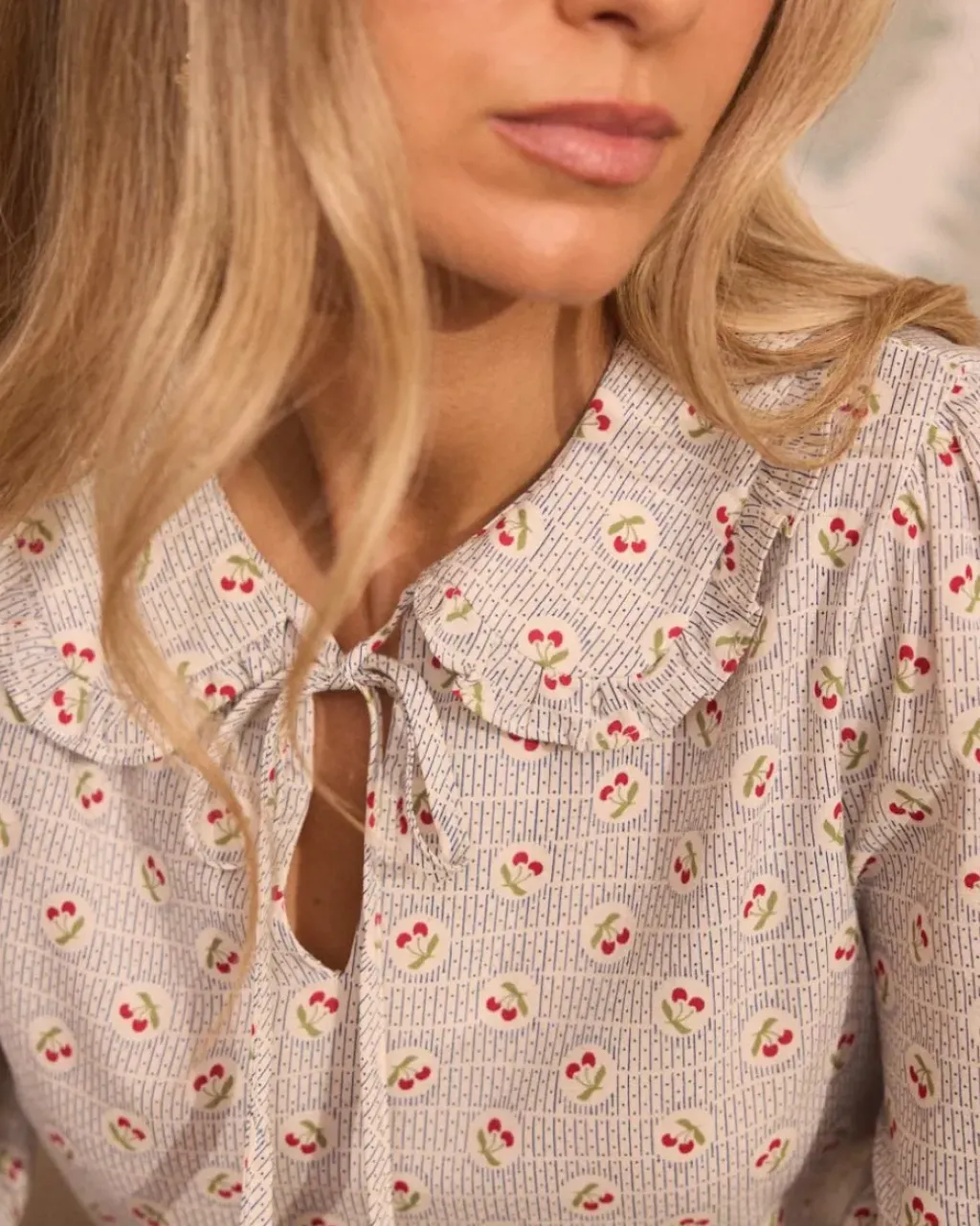 Polin et moi Blusas Y Camisas*Blusa Cuello Juliette blanco