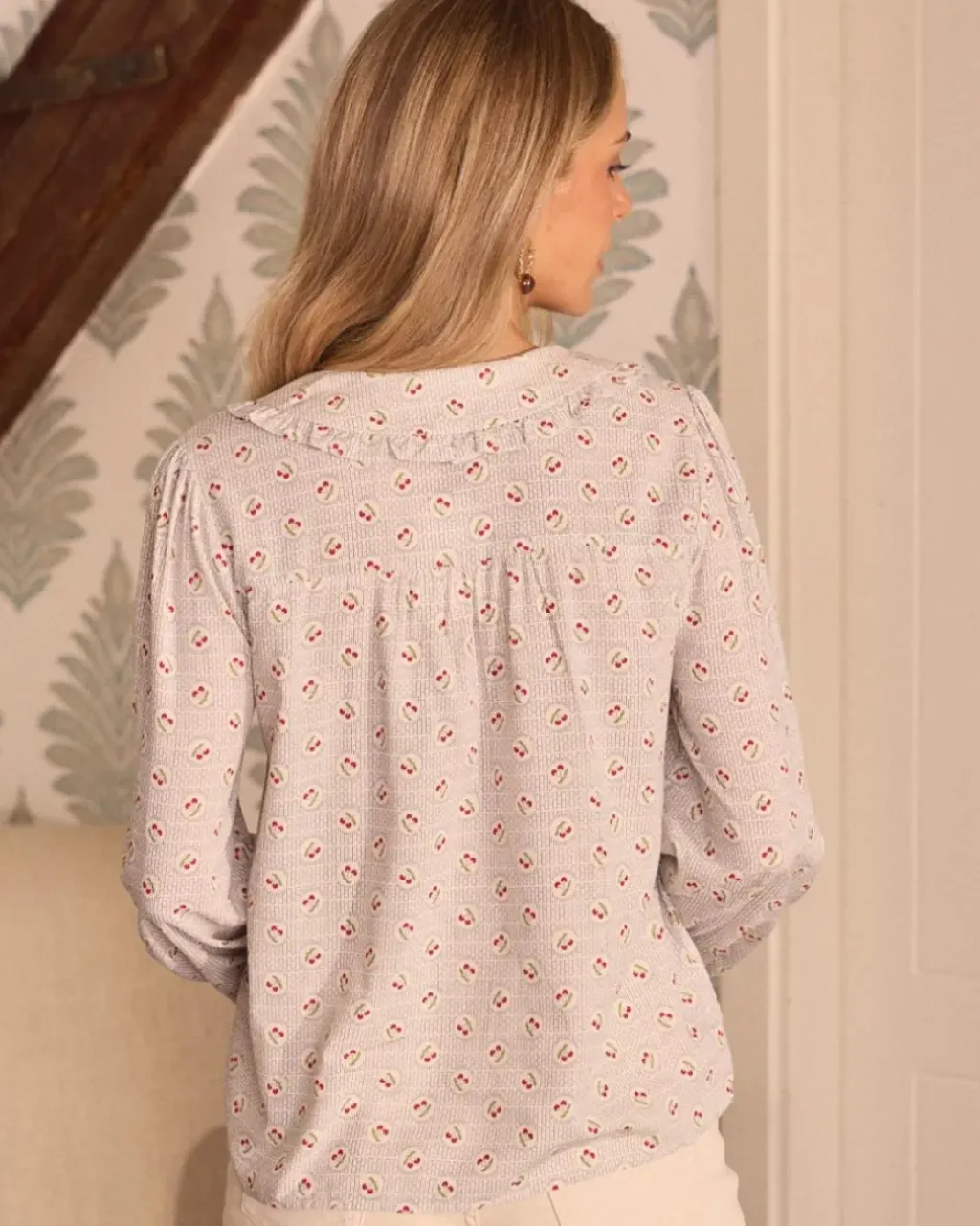 Polin et moi Blusas Y Camisas*Blusa Cuello Juliette blanco