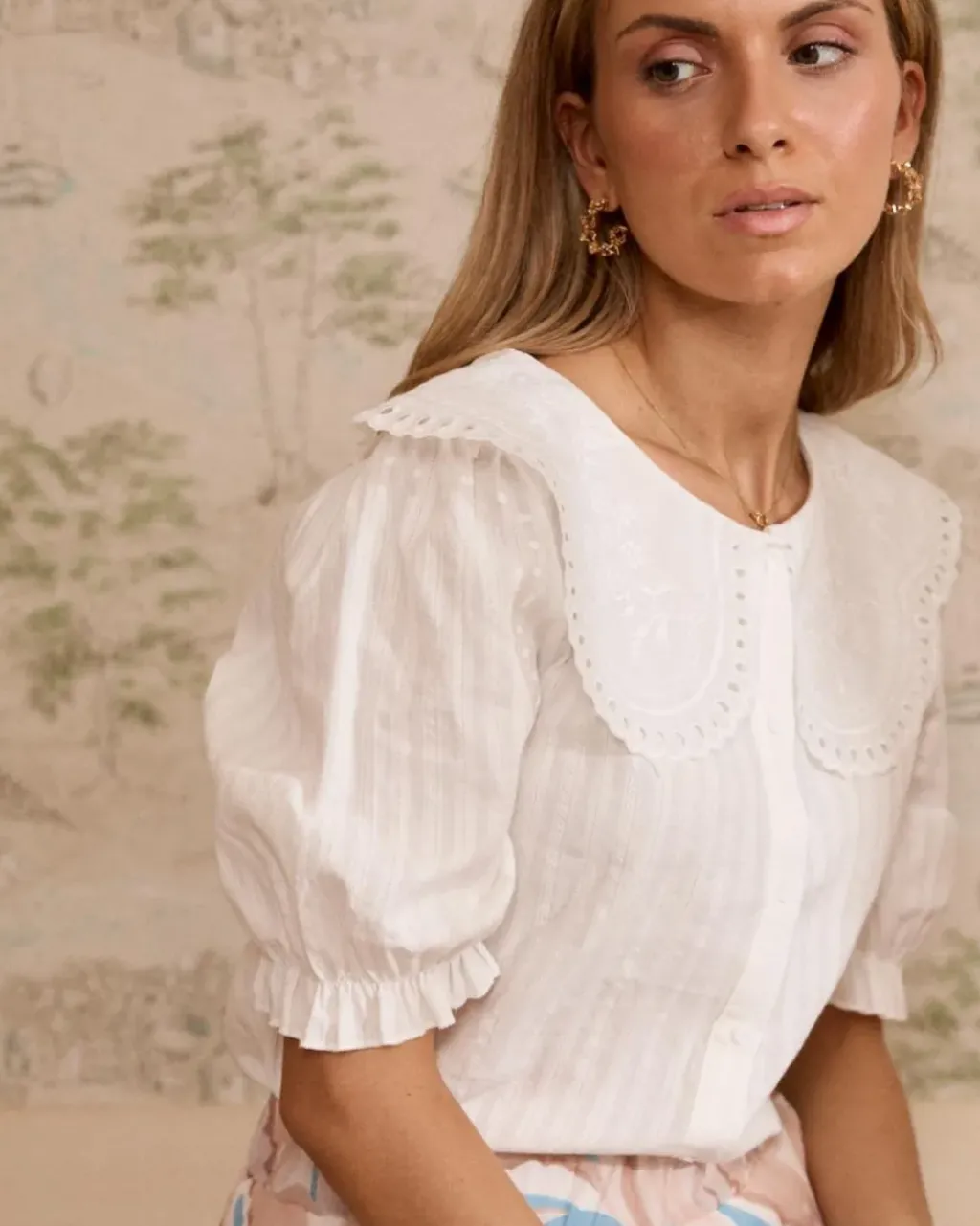 Polin et moi Maternidad|Blusas Y Camisas*Blusa Cuello Simona blanco