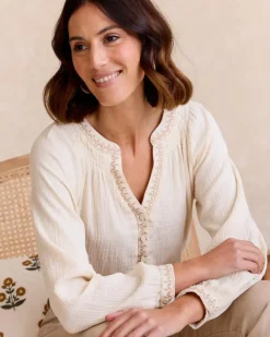 Polin et moi Blusas Y Camisas*Blusa Escote Berenice Crudo