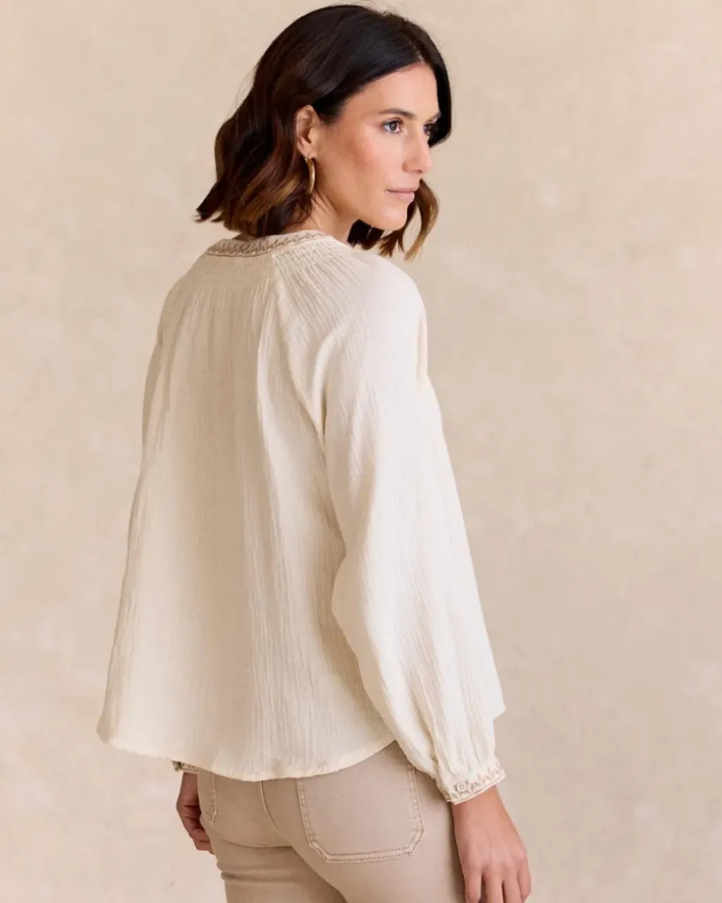 Polin et moi Blusas Y Camisas*Blusa Escote Berenice Crudo