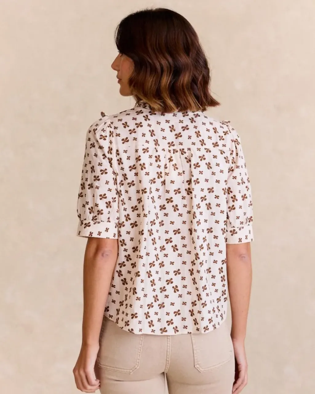 Polin et moi Maternidad|Blusas Y Camisas*Blusa Estampada Astera CAMEL