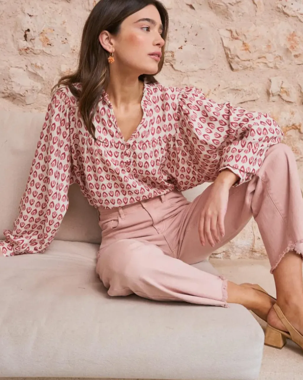 Polin et moi Blusas Y Camisas*Blusa Estampada Sophie MAQUILLAJE