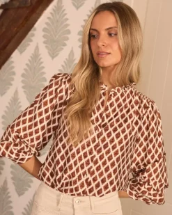 Polin et moi Maternidad|Blusas Y Camisas*Blusa Estampado Mariela TEJA
