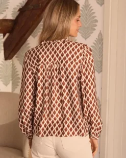 Polin et moi Maternidad|Blusas Y Camisas*Blusa Estampado Mariela TEJA