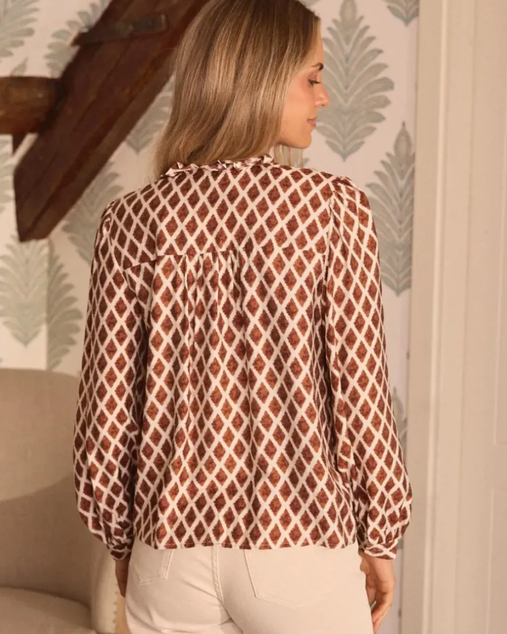 Polin et moi Maternidad|Blusas Y Camisas*Blusa Estampado Mariela TEJA