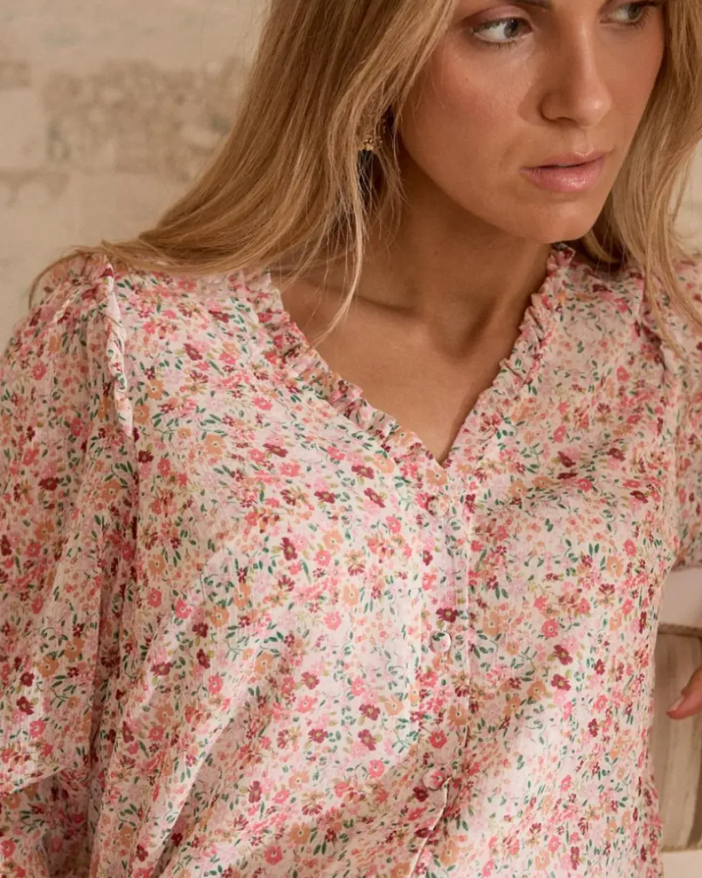 Polin et moi Blusas Y Camisas*Blusa Estampado Zule Crudo