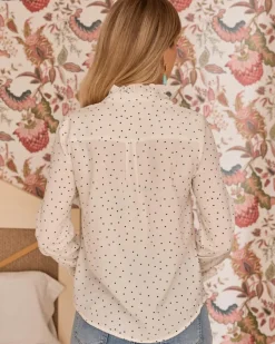 Polin et moi Maternidad|Blusas Y Camisas*Blusa Lunares Anina Crudo
