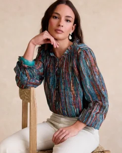 Polin et moi Blusas Y Camisas*Blusa Volante Verónica VERDEBOSQUE