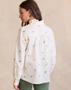 Polin et moi Blusas Y Camisas|Maternidad*Camisa Bordada Sabrina Crudo