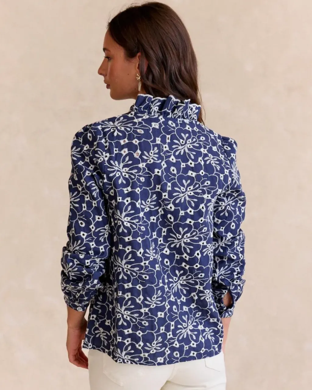 Polin et moi Maternidad|Blusas Y Camisas*Camisa Bordado Guada DENIM
