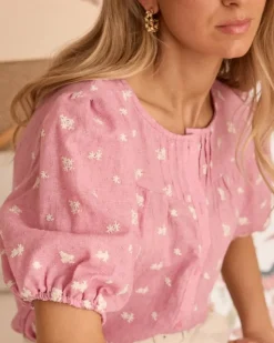 Polin et moi Blusas Y Camisas*Camisa Con Bordados Lia ROSA