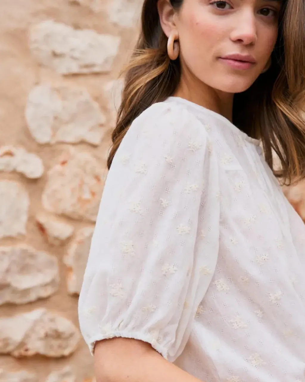 Polin et moi Maternidad|Blusas Y Camisas*Camisa Con Bordados Lua blanco