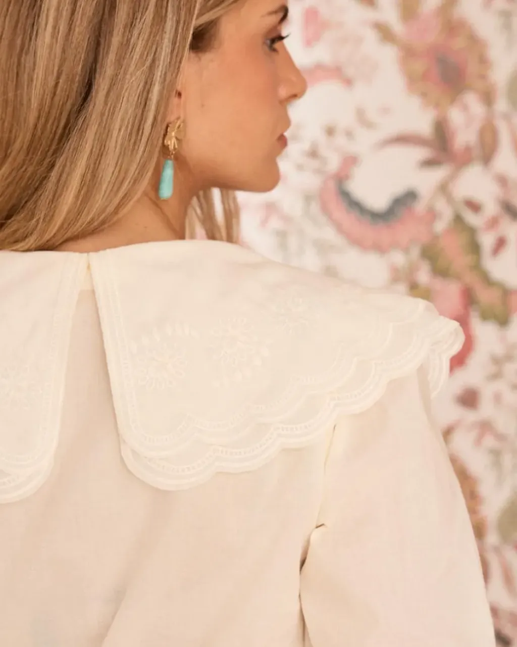Polin et moi Maternidad|Blusas Y Camisas*Camisa Cuello Iris Crudo