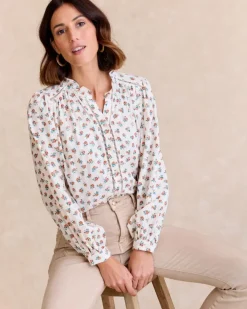 Polin et moi Maternidad|Blusas Y Camisas*Camisa Flor Crudo