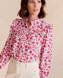 Polin et moi Maternidad|Blusas Y Camisas*Camisa Flores Cinty cereza