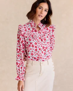 Polin et moi Maternidad|Blusas Y Camisas*Camisa Flores Cinty cereza