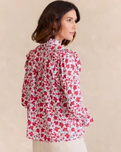 Polin et moi Maternidad|Blusas Y Camisas*Camisa Flores Cinty cereza