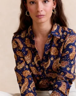 Polin et moi Maternidad|Blusas Y Camisas*Camisa Paisley Gabri Marino