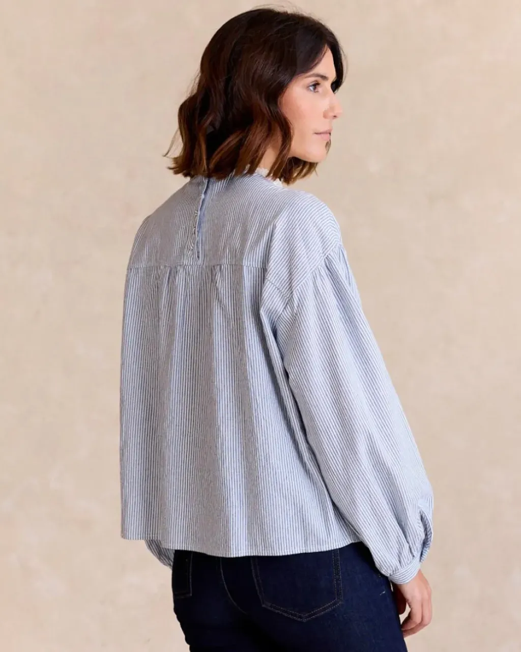 Polin et moi Blusas Y Camisas*Camisa Rayas Simona Celeste