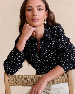 Polin et moi Maternidad|Blusas Y Camisas*Camisa Topos Pareli negro