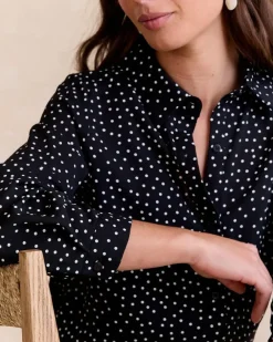 Polin et moi Maternidad|Blusas Y Camisas*Camisa Topos Pareli negro