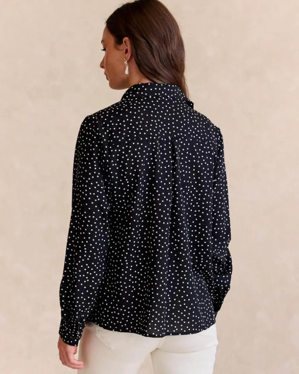 Polin et moi Maternidad|Blusas Y Camisas*Camisa Topos Pareli negro