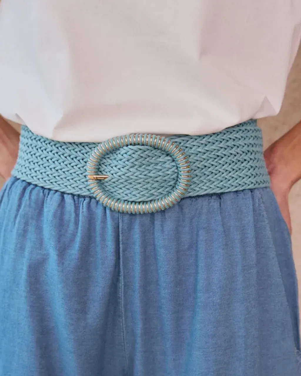 Polin et moi Cinturones*Cinturón Titena DENIM