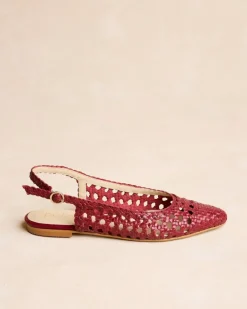Polin et moi Trenzados|Bailarinas*Destalonado Trenzado Cherry Cereza