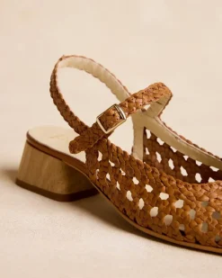 Polin et moi Zapatos De Tacón|Trenzados*Destalonado Trenzado Maddi Cuero