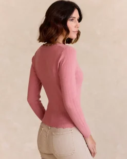 Polin et moi Punto|Cardigans Y Jerseis*Jersey Punto Savana Rosa