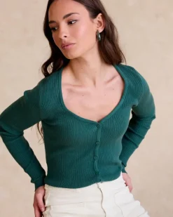Polin et moi Punto|Cardigans Y Jerseis*Jersey Punto Verda VerdeManzana