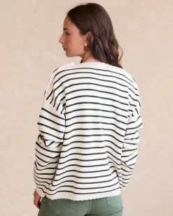 Polin et moi Cardigans Y Jerseis*Jersey Rayas Lucía verdebosque