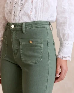 Polin et moi Pantalones*Pantalón Denim Kasandra verdebosque