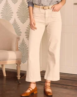 Polin et moi Pantalones*Pantalón Denim Renata beige