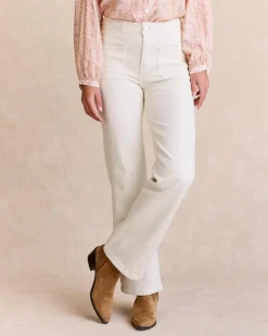 Polin et moi Pantalones*Pantalón Trenza Ivana Crudo