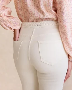 Polin et moi Pantalones*Pantalón Trenza Ivana Crudo