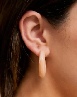 Polin et moi Bisuteria*Pendientes Aros Romy Nude