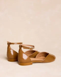 Polin et moi Sandalias*Sandalia Plana CAMEL