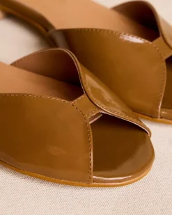 Polin et moi Sandalias*Sandalia Plana CAMEL