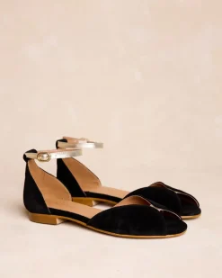 Polin et moi Sandalias*Sandalia Plana negro