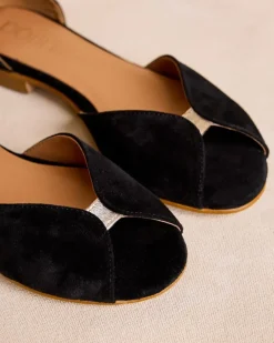 Polin et moi Sandalias*Sandalia Plana negro